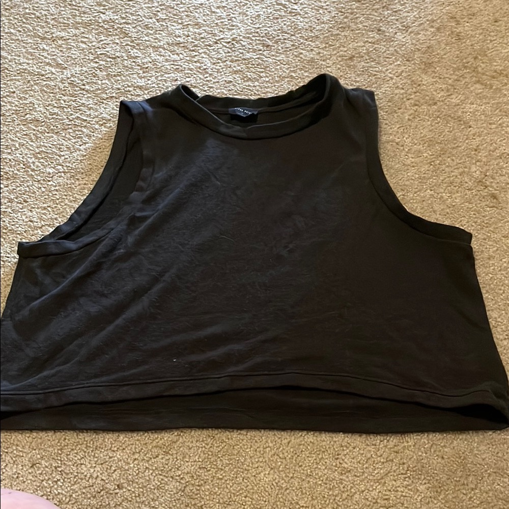 Black Sleeveless Top